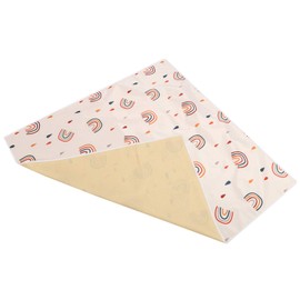 Baby Hochstuhl Bodenschutz, wasserdichte Baby Esszimmerstuhl Matte, Spielmatte für Baby Schutz Pad Baby(110 * 110CM, SMT105-EF345)