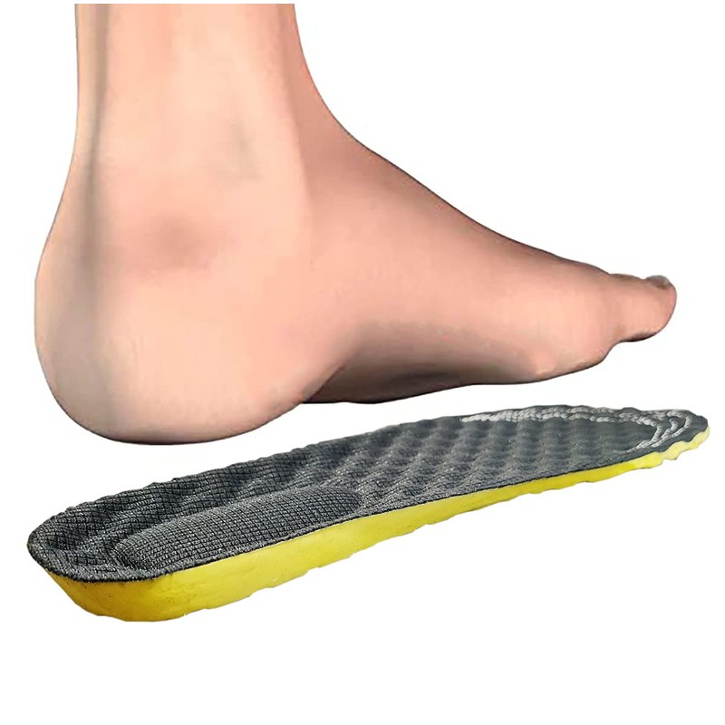 Everyday Use Memory Foam Insoles Ergonomic Shock Absorbing Orthotic Shock