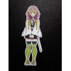 Mitsuri Kanroji Demon Slayer Glossy Sticker Anime Appliances, Walls, Windows!