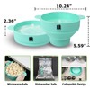 MMUGOOLER Original Microwave Popcorn Popper Silicone Popcorn Maker, Collapsible Bowl