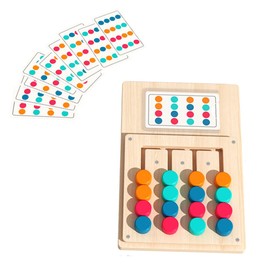 Games for Dementia, Seniors Employment, Wooden Dementia Games with 12 Cards, Colour Memory Activity for Dementia, Dementia Activities for Seniors