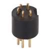 Vinyl Turntable 5 Pin DIN Gold Plated Male Plug Tonearm