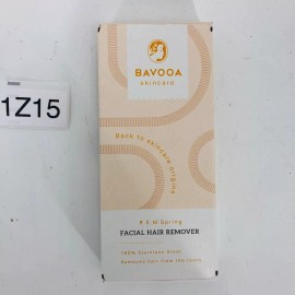 Bavooa Skincare R.E.M Spring Stainless Steel Design Patent Facial Hair Remover