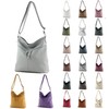 modamoda de T196 Women's Leather Shoulder Bag Handmade in Italy,