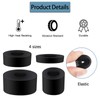 20 Pack Thick Rubber Washers - Round & Flat Spacers,