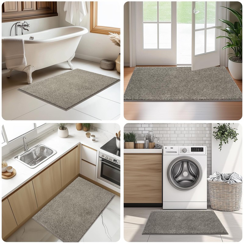 DOMUSTEX Runner Rug 32" x 84", for Hallway, Kitchen, Floor,