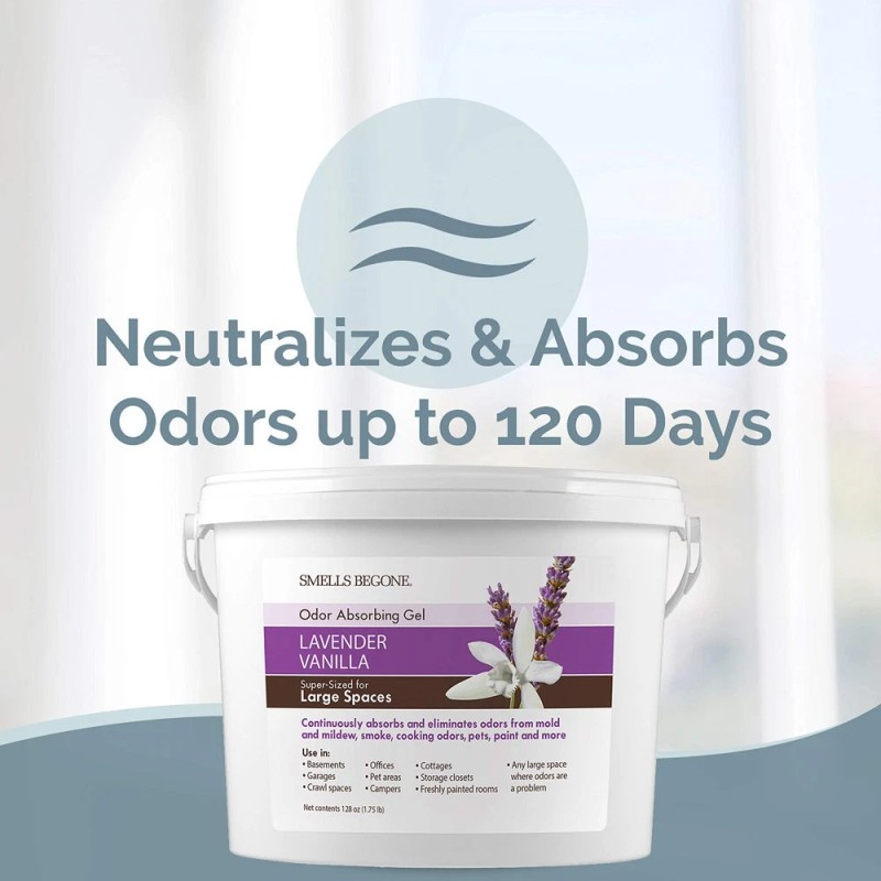 Punati Chemical Corp SMELLS BEGONE 1 Gallon Odor Absorber Gel