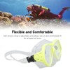 Diving Goggles Swim Glasses Silicone Adjustable Strap Tempered Glass Thickened