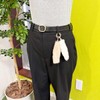 Tail Key Chain Fur Charm Tail Faux Fur with Strap