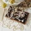 YoungJewl 1865 Pcs Pearls for Crafts,6 Sizes Mixed Ivory Fake