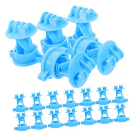 BESPORTBLE 1set Electric Fence Insulators Durable Material for Livestock Safety Easy Installation for Farm Use Non Conductive Design for Pastures and Yards 50pcs