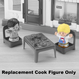 Replacement Part for Fisher-Price Little People We Deliver Pizza Place Playset - HBR79 ~ Includes Cook Figure