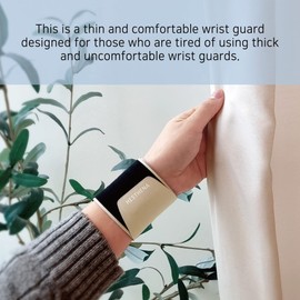 HESTHENA Fingerfree Wrist Brace, Colorful Wrist Support, Lightweight and Flexible, Comfortable and Adjustable, for Norma1 Pain, Fit for Both Hands, 1pcs, Black, Medium