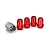 White Knight 40700SRDT Red Wheel Lock, 4 Pack, 12mm x