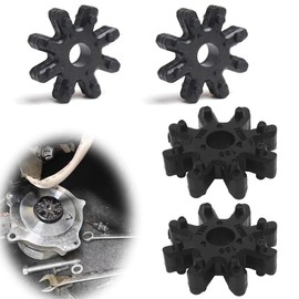 Set of 4 Car Steering Column Coupling, Flexible Coupling, Plastic Steering Coupling, Steering Column, Gear, Intermediate Lever, Socket Coupler