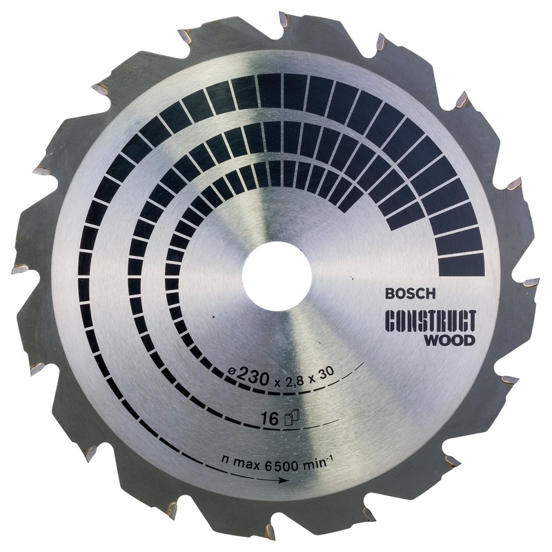 Bosch 2608640635 230 x 2.8 x 30 mm Construction Wood