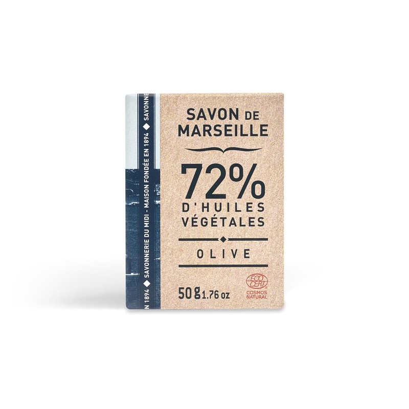 The Corvette Small Pebble Savon de Marseille Olive ECOCERT Cardboard
