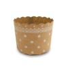 FBAWEB01 Muffin Cups, Paper, M, Dot Craft, 50 Pieces, Muffin Mold, Oven Safe, Heat Resistant, Cupcakes, Baking Cups, Made in Japan
