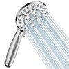 Cobbe Water Saving Shower Head with 8 Jet Types, High