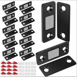 XUTONG 12PCS Cabinet Magnetic Catch，Strong Door Closer, Furniture Cupboard with Screws