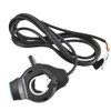 ZENWORYS Ebike Thumb Throttle with LCD Display, Speed Control Handlebar