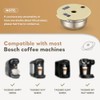 for Tassimo Reusable Coffee Capsules Refillable Coffee Filter Pods,Stainless Steel