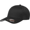 Flexfit Men's Athletic Baseball Fitted Cap Black
