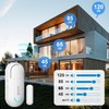 Sanjie Pool Door Alarms for Kids Safety/Home Security/Dementia,Wireless Door Alarms