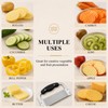 Crinkle-Cut Wave Slicer, Stainless Steel French Fry & Vegetable Cutter