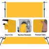 TERSUM Yellow Photo Backdrop, Photo Booth Portrait Photography Backdrops, Studio