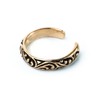 Windalf Apolonia 4 mm Bohemia Toe Ring Bronze, Bronze