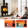WuYan Stove Fan, Fireplace Tool with 6 Blades, No Electricity,