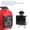 MDEOOSKY 15A Push Button Thermal Circuit Breaker Thermal Switch Reset
