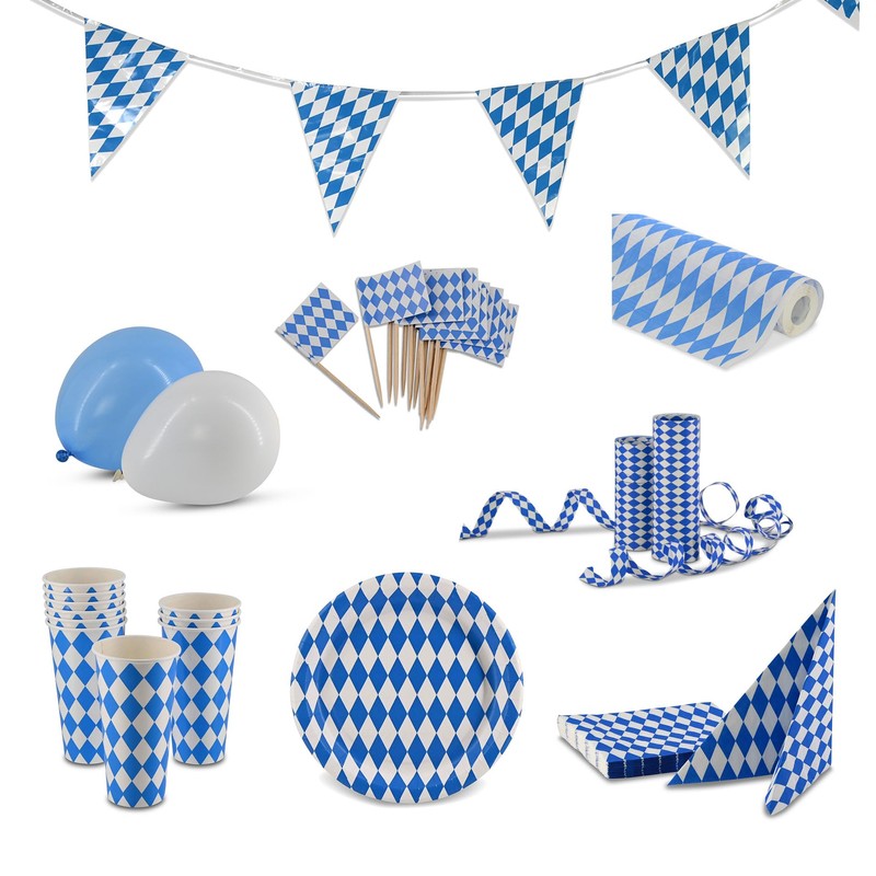 Heku Oktoberfest Decorative Paper Plates Pack of 10 23 cm