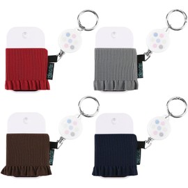 Beautyflier Beautyflier 4pcs Elastic Holder Sleeve for Touchland Power Mist Hand Sanitizer Spray, Cute Hand Sanitizer Holder for Gentle Mist, Glow Mist and Power Mist 1FL OZ, Best Gift for All Ages