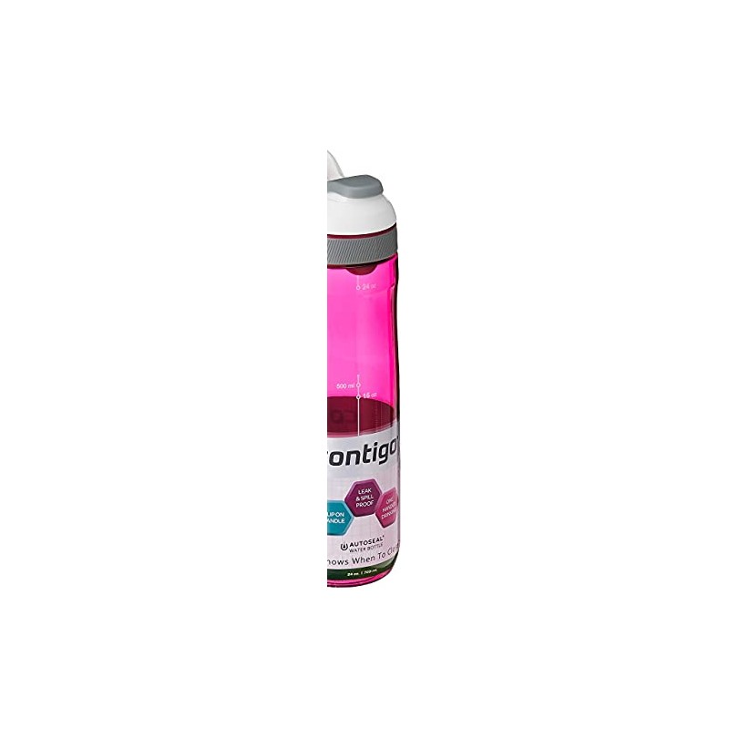 Contigo AUTOSEAL Cortland Water Bottle, 24 oz., Sangria