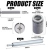 MorningRo 98 Piece Kit - Hurricane Shutter Hardware Hurricane Sidewalk