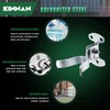 KINNAN 1-7/8'' Flat Back Wall Mount Fork Gate Latch, Chain