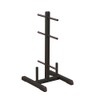 Body-Solid (GSWTB) Standard Weight Plates Tree & Bar Holder -