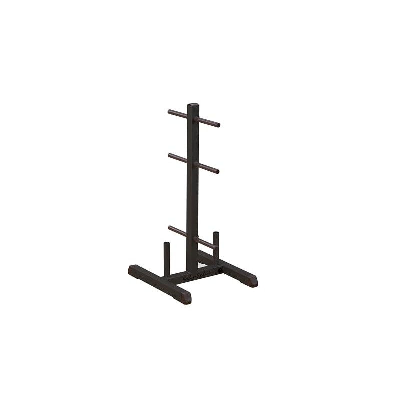 Body-Solid (GSWTB) Standard Weight Plates Tree & Bar Holder -