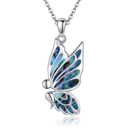 Butterfly Semicolon Necklace Sterling Silver Story Isnt Over Yet Suicide Awareness Mental Health Awareness Jewelry Gift for Women