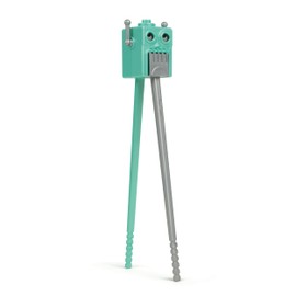 Genuine Fred MUNCHTIME Robot Chopsticks , Picky Eater Solutions , Beginner Kids Reusable Chopsticks , Animated, Interactive Design , Fun Gift for Kids