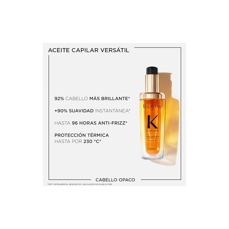 KÉRASTASE Elixir Ultime L’Huile Aceite Capilar Hidratante Nutre el cabello