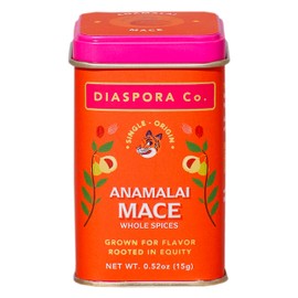Diaspora Co. Anamalai Mace | Single-Origin Whole Mace Blades | Floral & Aromatic | 15g Everyday Tin