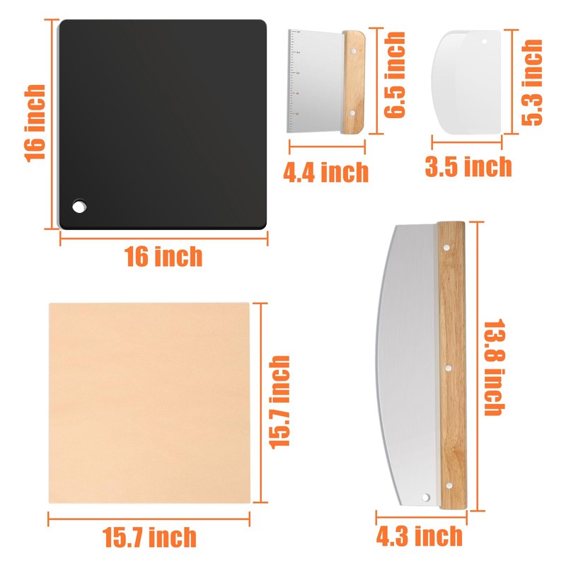 Hisencn Pizza Steel for Oven and Grill, 16 x16 inch