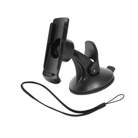 Ramtech Car Windshield Suction Mount Holder for Garmin Rino 610 650 650t 655t 700 750 755t Handheld GPS + Free Bonus Wrist Strap - SCH