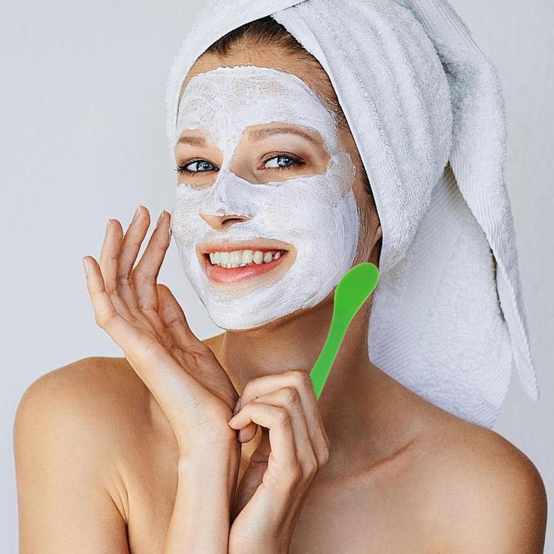 UKCOCO 10pcs Skin Care Spatula Lip Scrub Brush Facial Mask
