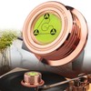 Record Weight Stabilizer 50Hz Bubble Level Speed Detection Turntable LP
