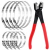 Leogony CV Boot Clamp Pliers, Clic-R Type Heavy Duty Hose