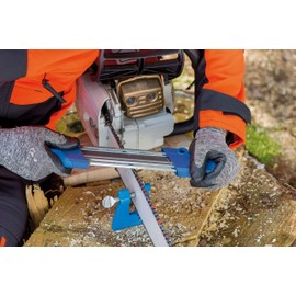 Pferd Filing Clamp, 17080 – for Securely Fixing The Guide Bar When Sharpening The Saw Chain – Flexible On-Site Use